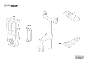 New Genuine Bosch 2610A16661 Mounting Bracket
