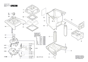 New Genuine Bosch 2610A16661 Mounting Bracket