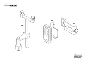 New Genuine Bosch 2610A16750 Leveling element