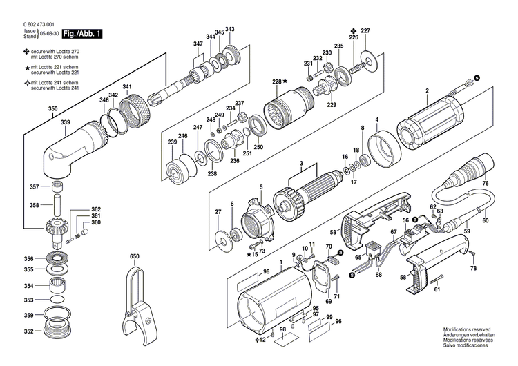 New Genuine Bosch 2910011148 Socket head cap screw