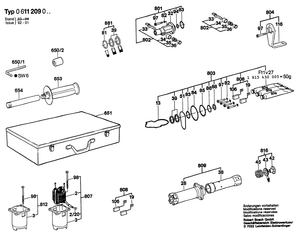 New Genuine Bosch 2910141244 Hex Socket Head Cap Screw