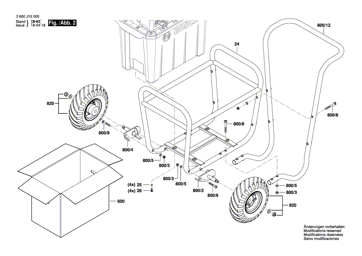 New Genuine Bosch 2910149198 Screw