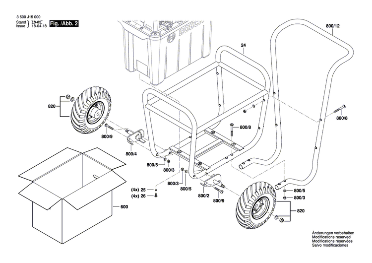 New Genuine Bosch 2910149198 Screw