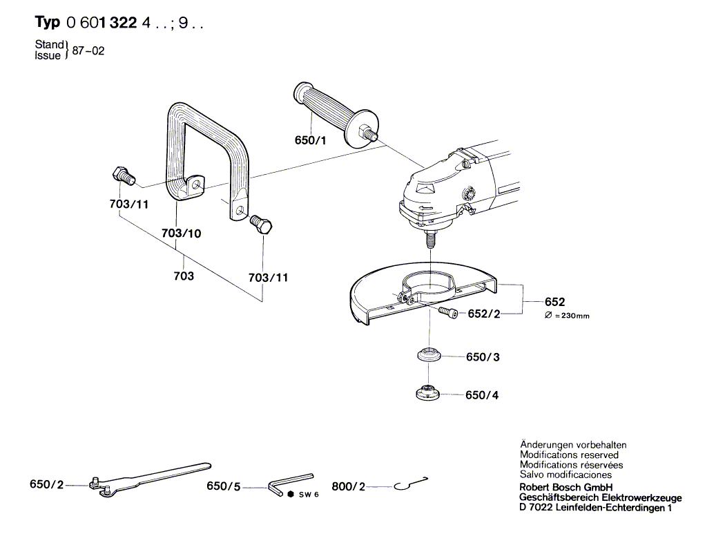 New Genuine Bosch 2910211018 Tapping Screw