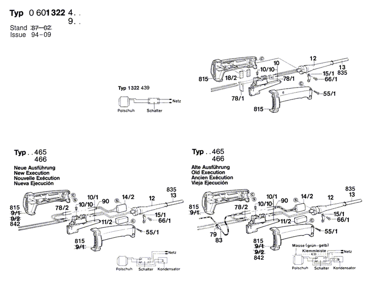 New Genuine Bosch 2910211018 Tapping Screw