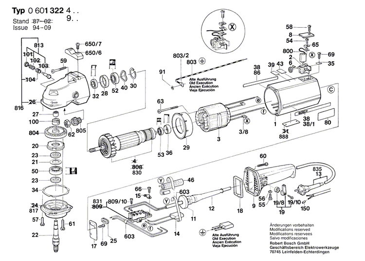 New Genuine Bosch 2910211018 Tapping Screw