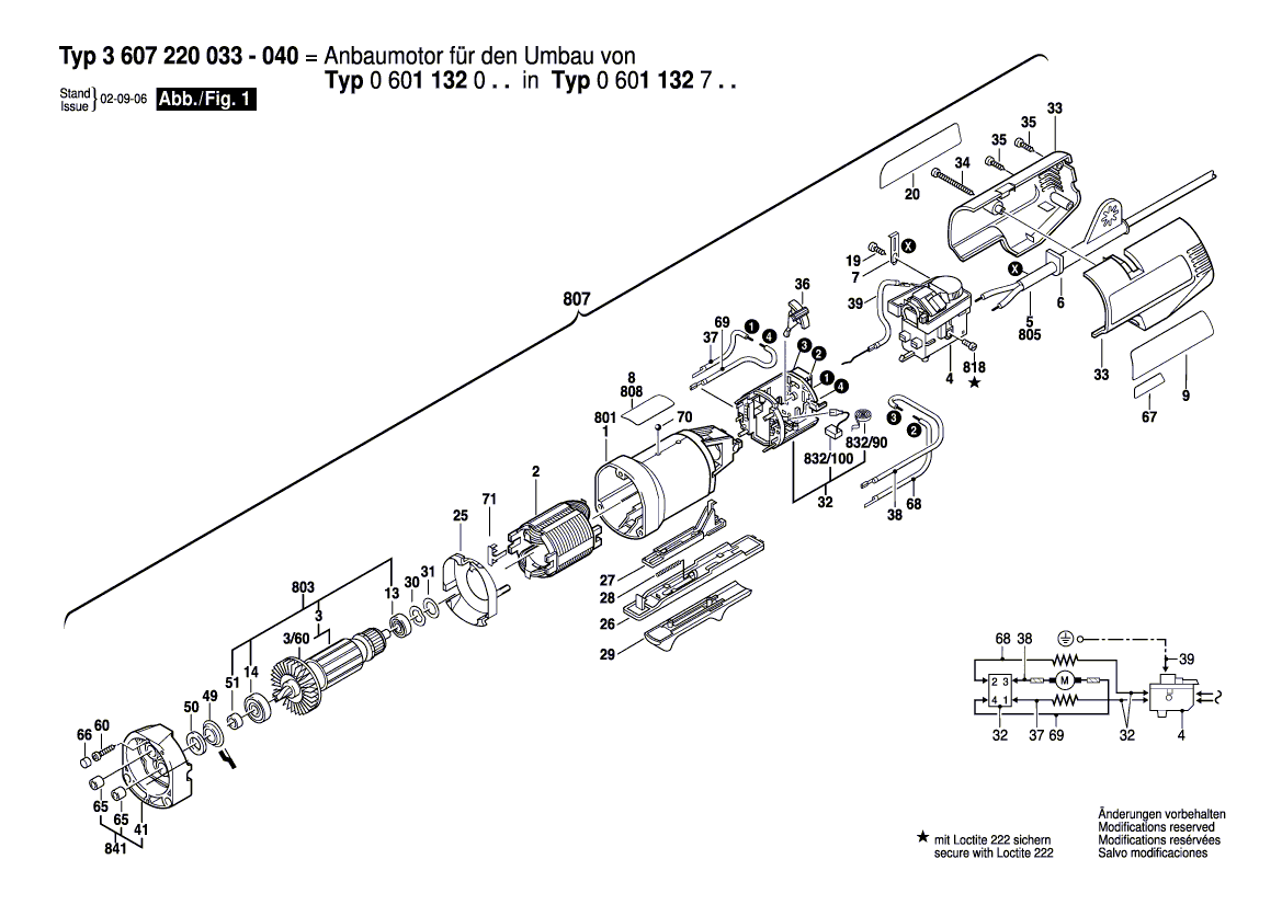 New Genuine Bosch 2910211021 Tapping Screw