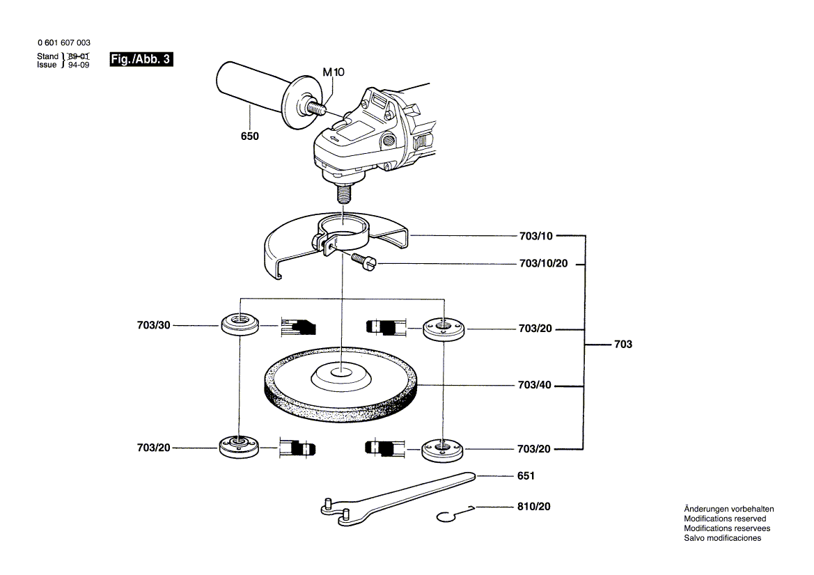 New Genuine Bosch 2910281201 Round-Head Bolt