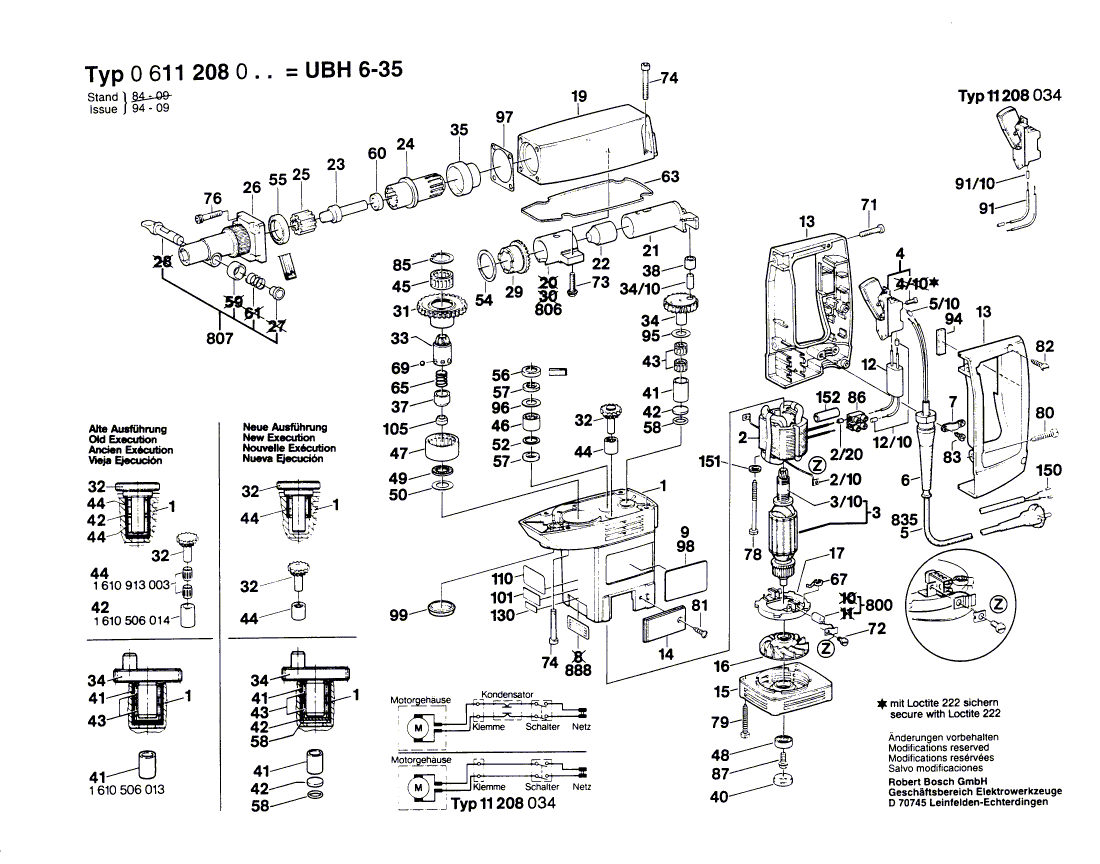 New Genuine Bosch 2910601118 Tapping Screw