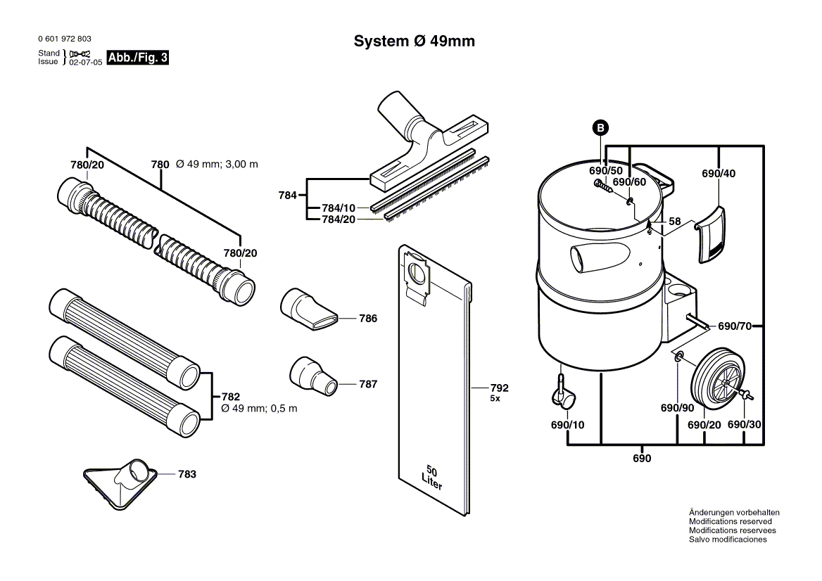 New Genuine Bosch 2910601412 Tapping Screw