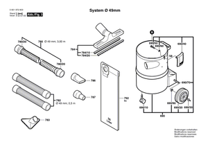 New Genuine Bosch 2910601412 Tapping Screw