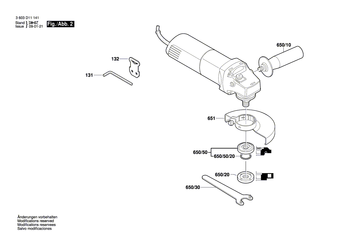 New Genuine Bosch 2910611020 Tapping Screw