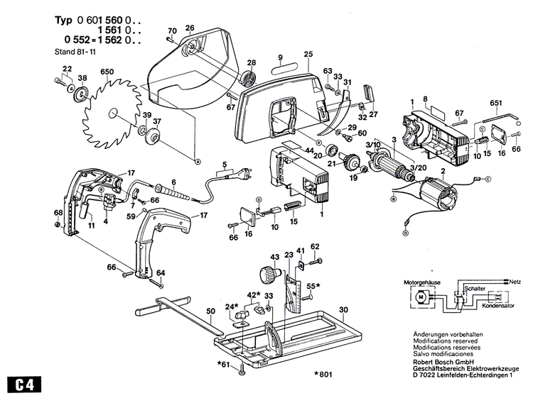 New Genuine Bosch 2910611082 Tapping Screw