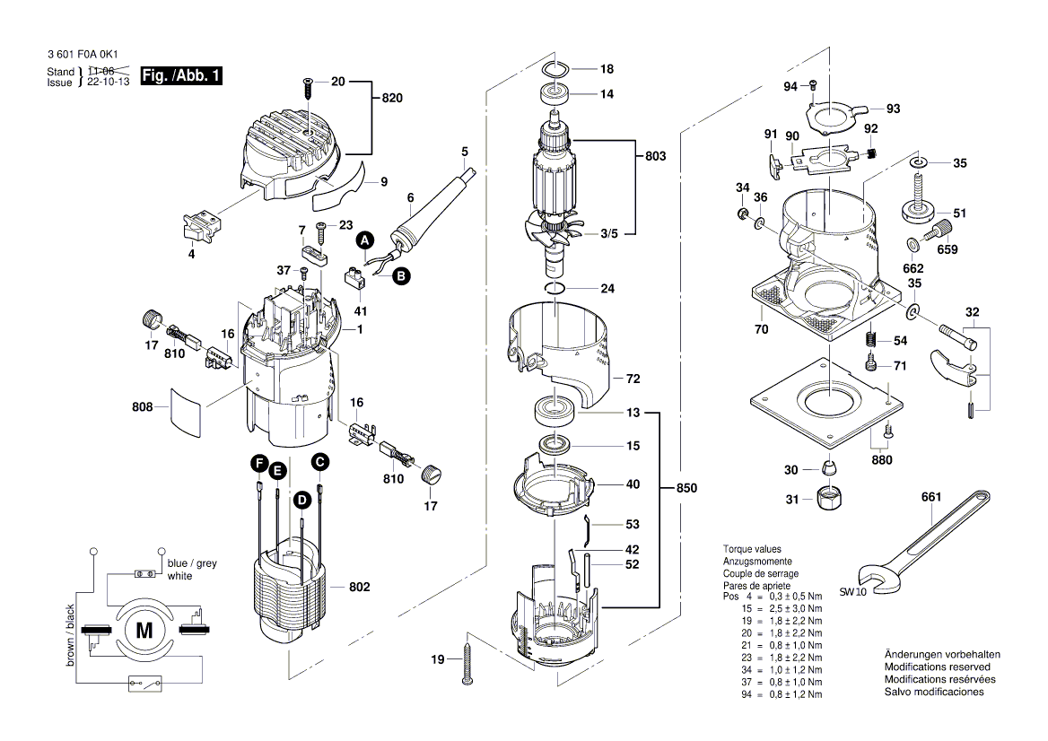 New Genuine Bosch 2910611093 Tapping Screw