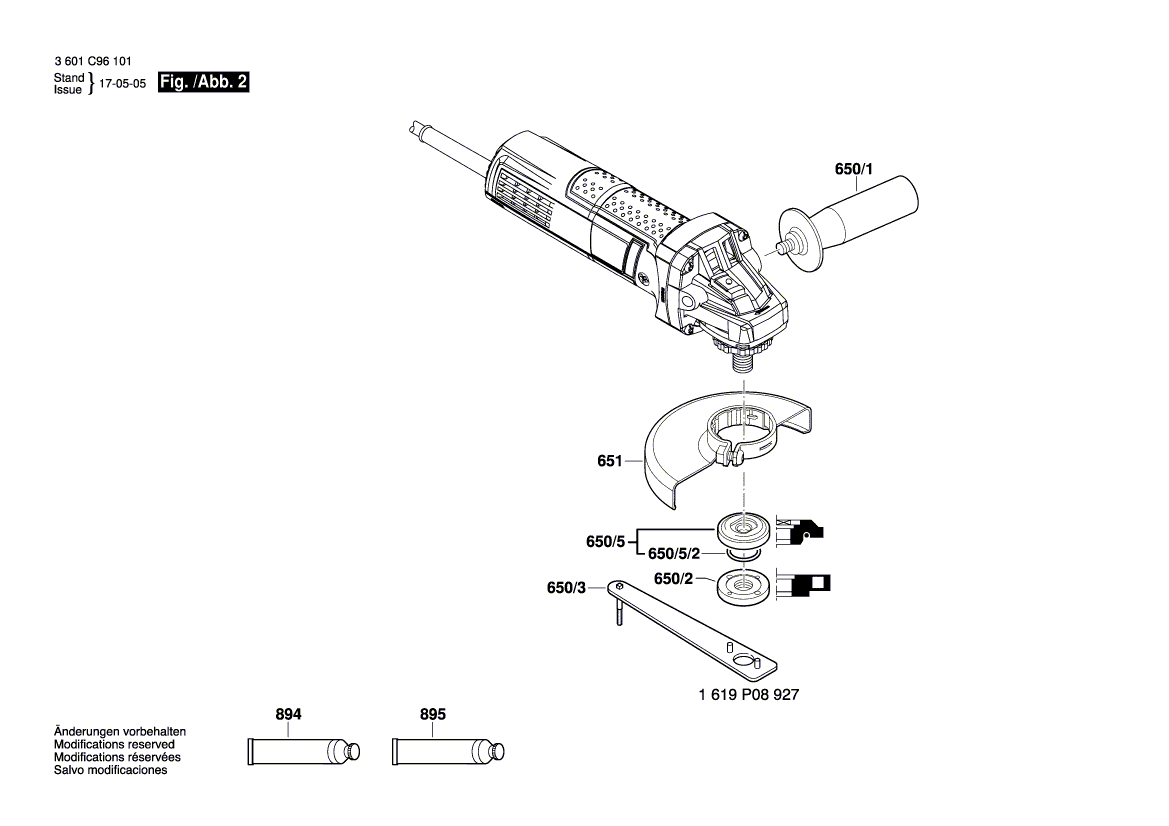 New Genuine Bosch 2910641081 Oval-Head Screw