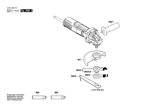 New Genuine Bosch 2910641081 Oval-Head Screw