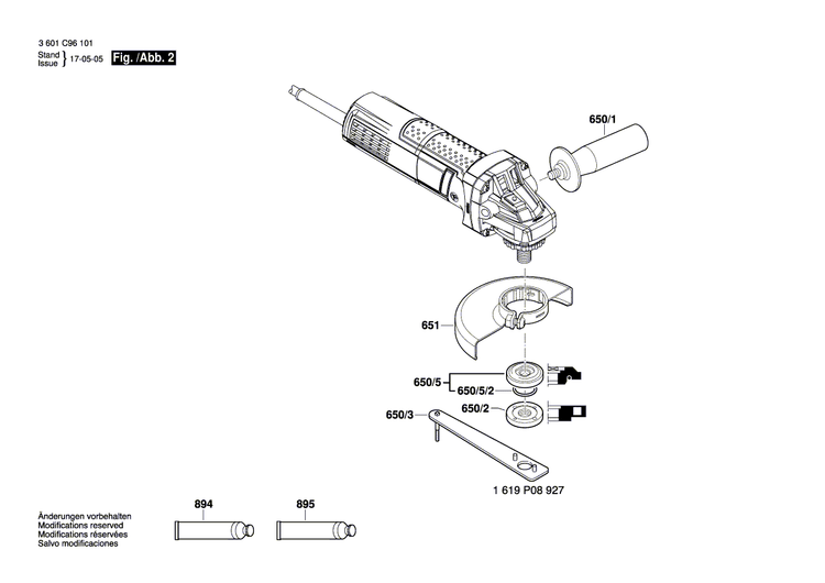 New Genuine Bosch 2910641081 Oval-Head Screw