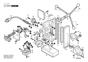 New Genuine Bosch 2910891122 Raised counters head scre