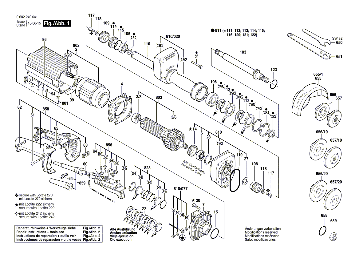 New Genuine Bosch 2912081116 Set screw
