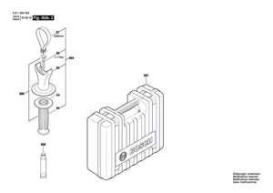 New Genuine Bosch 2912401018 Tapping Screw