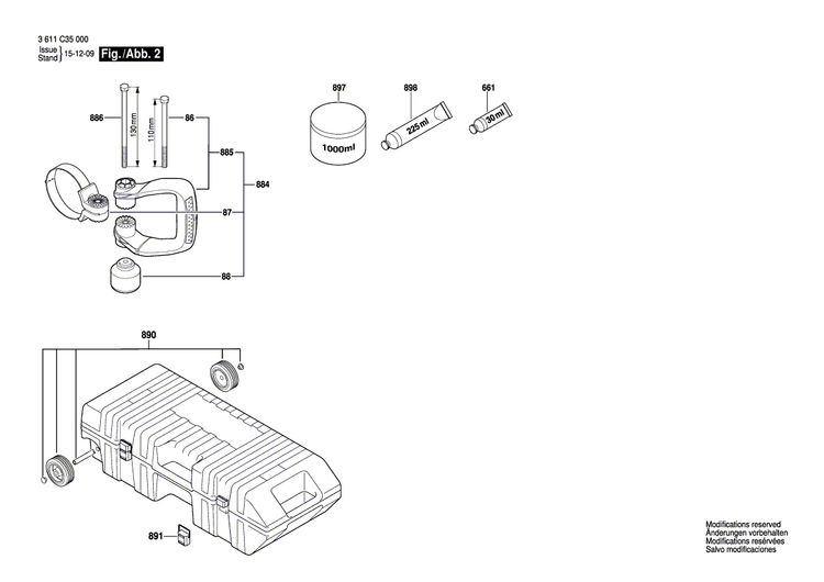 New Genuine Bosch 2912401412 Tapping Screw