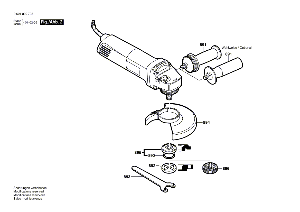 New Genuine Bosch 2912401420 Tapping Screw