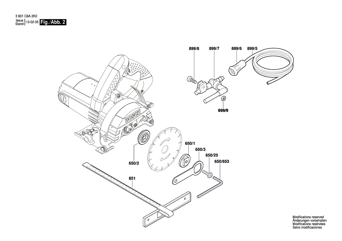 New Genuine Bosch 2912471122 Bolt