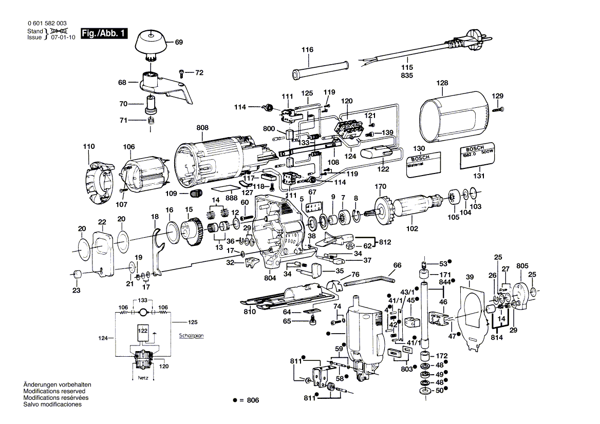 New Genuine Bosch 2914501022 Screw and washer assembly