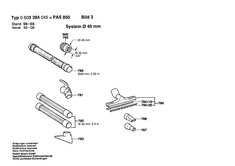 New Genuine Bosch 2916011892 Plain Washer