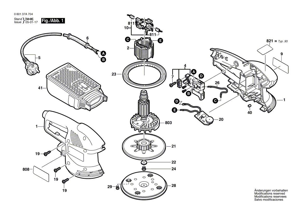 New Genuine Bosch 2916011895 Plain Washer