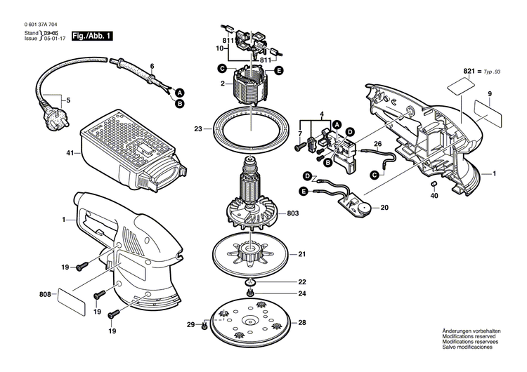 New Genuine Bosch 2916011895 Plain Washer