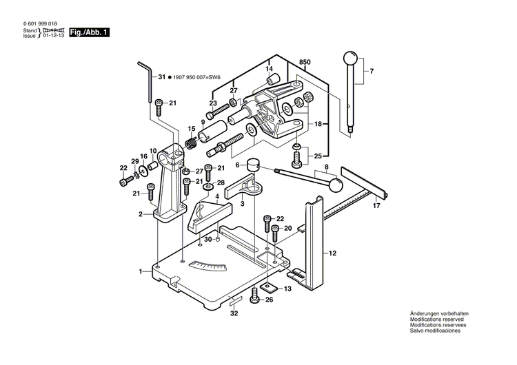 New Genuine Bosch 2916030020 Toothed lock washer