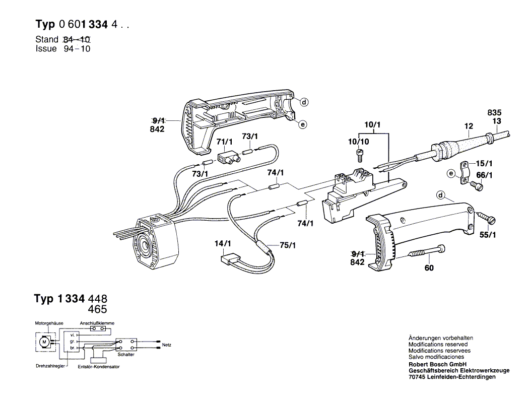 New Genuine Bosch 2916060006 Spring Washer