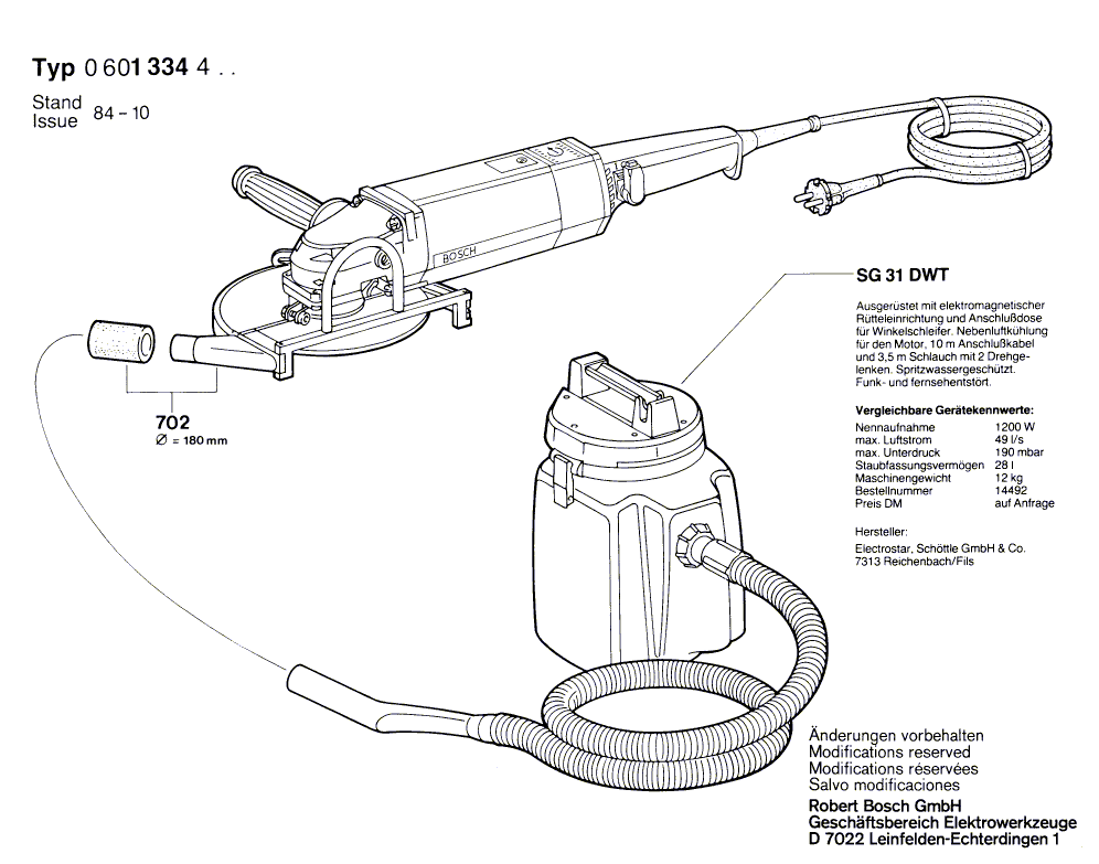 New Genuine Bosch 2916060006 Spring Washer