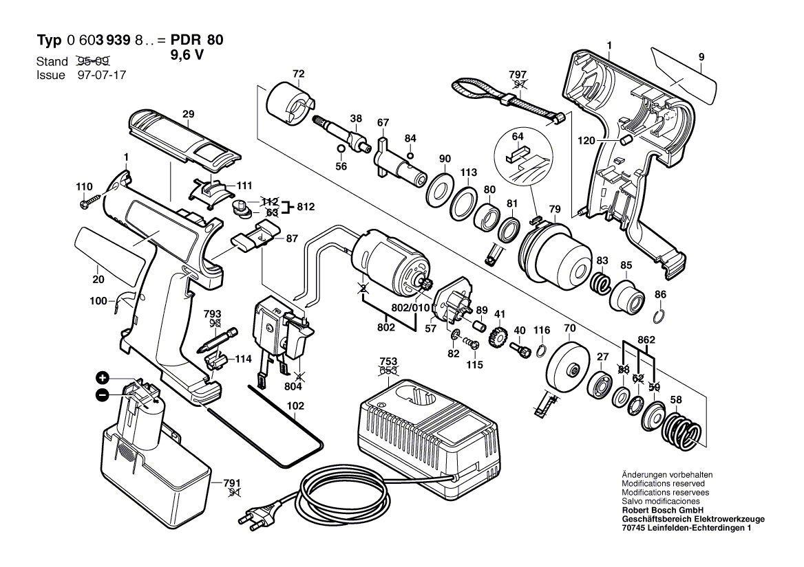 New Genuine Bosch 2916070006 Serrated Lock-Washer