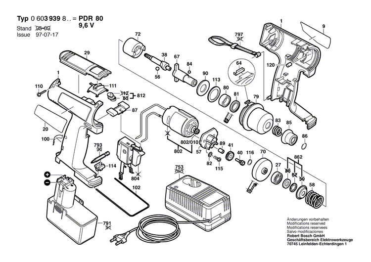 New Genuine Bosch 2916070006 Serrated Lock-Washer