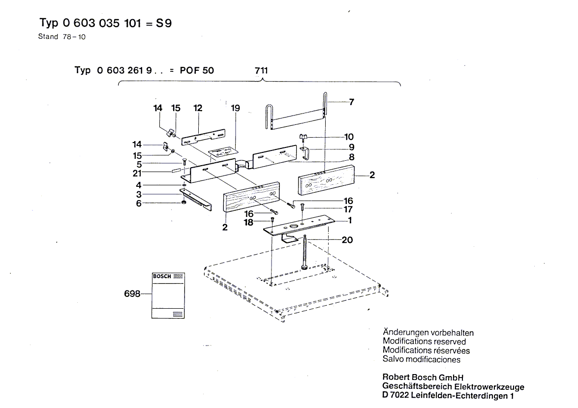 New Genuine Bosch 2916070232 Locking Washer