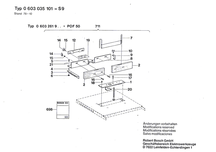 New Genuine Bosch 2916070232 Locking Washer