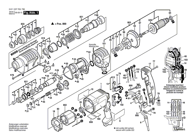 New Genuine Bosch 2916130027 Sealing disk