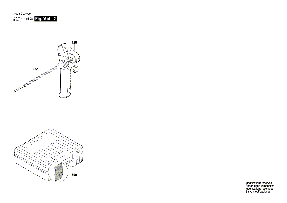 New Genuine Bosch 2916540004 Retaining ring