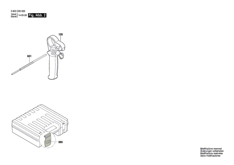 New Genuine Bosch 2916540004 Retaining ring