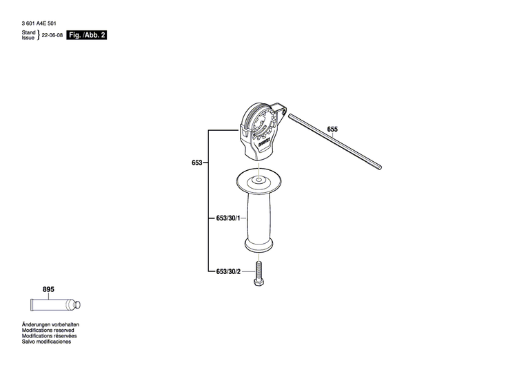 New Genuine Bosch 2916540005 Retaining ring