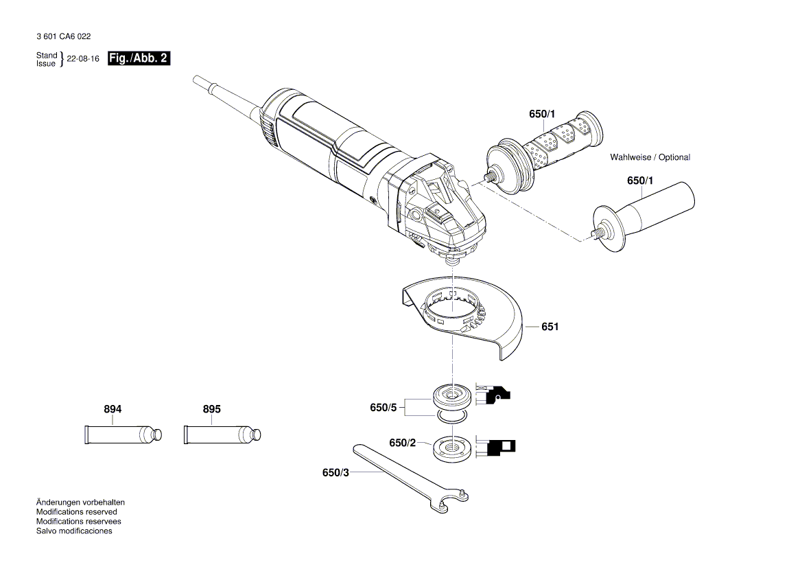 New Genuine Bosch 2916540007 Retaining ring