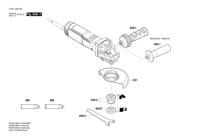 New Genuine Bosch 2916540007 Retaining ring