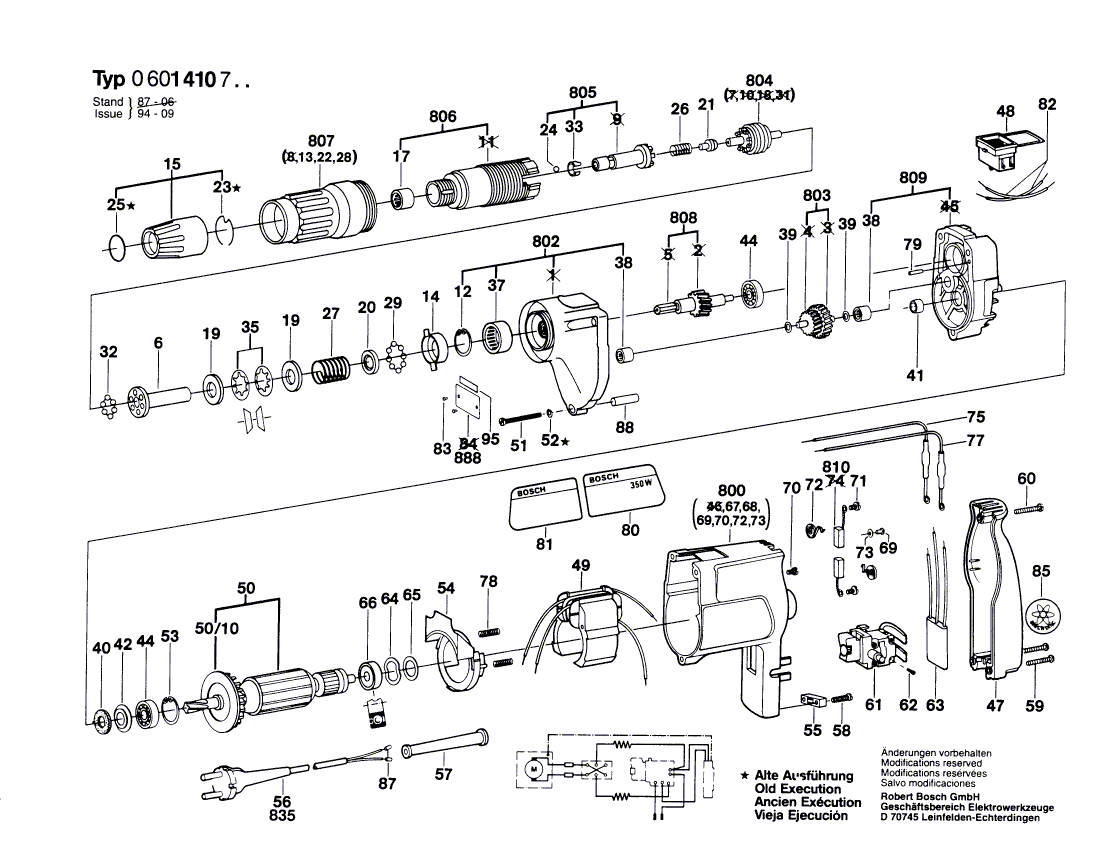 New Genuine Bosch 2916600009 Retaining ring