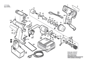 New Genuine Bosch 2916640003 Spring retaining ring