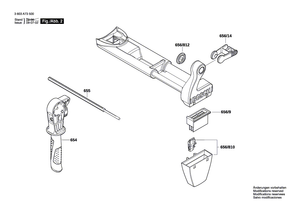 New Genuine Bosch 2916650008 Spring retaining ring