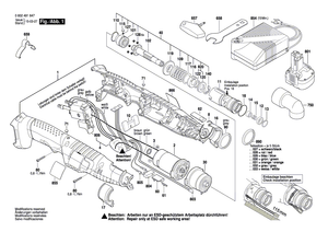New Genuine Bosch 2916660003 Spring retaining ring