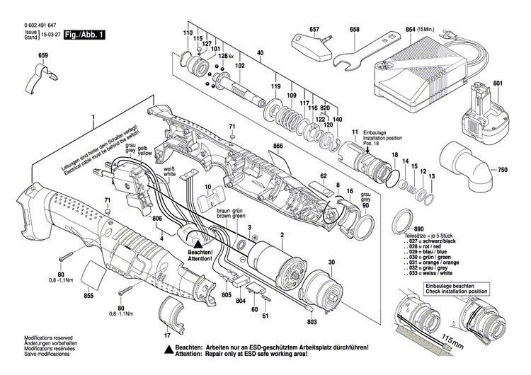New Genuine Bosch 2916660003 Spring retaining ring