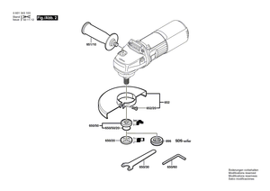 New Genuine Bosch 2916660009 Spring retaining ring